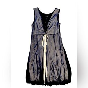 Beautiful lined dress with balloon hem